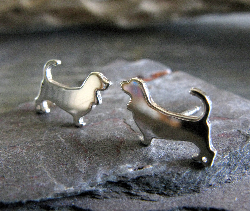 Basset hound earrings best sale