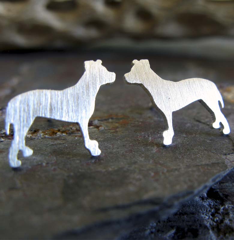 Pit bull earrings hot sale
