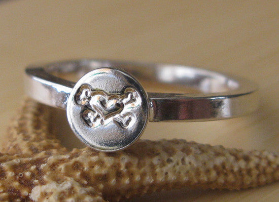 Stamped Stacking Ring