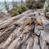 Airedale Terrier Dog Stud Earrings
