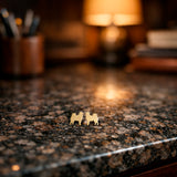 Alaskan Malamute Dog Stud Earrings