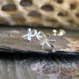 Ankh Stud Earrings