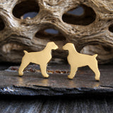 Brittany Dog Stud Earrings