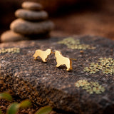 Cavalier King Charles Spaniel Dog Stud Earrings