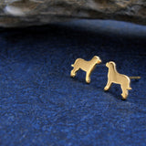 Chesapeake Bay Retriever Dog Stud Earrings