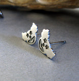 Clown Stud Earrings