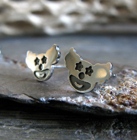 Clown Stud Earrings