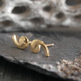 Comma Stud Earrings