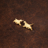 English Springer Spaniel Dog Stud Earrings