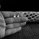 Fire Flame Stud Earrings