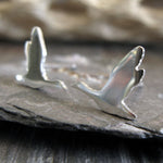 Flying Goose Stud Earrings