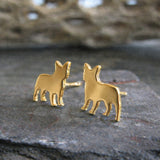 Frenchie Dog Stud Earrings