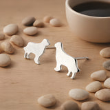 Golden Retriever Dog Stud Earrings