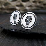 Guitar Headstock Stud Earrings