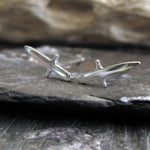 Dagger Knife Stud Earrings