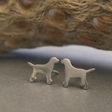 Labrador Dog Stud Earrings