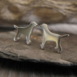 Labrador Dog Stud Earrings
