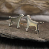 Labrador Dog Stud Earrings