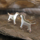Labrador Dog Stud Earrings