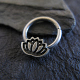 Lotus Septum Ring
