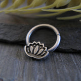 Lotus Septum Ring