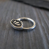 Lotus Septum Ring