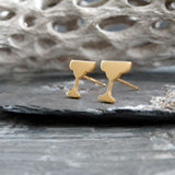 Margarita Glass Stud Earrings