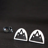 Mountain Stud Earrings