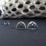 Mountain Stud Earrings