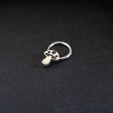 Mushroom Nose Septum Ring
