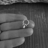 Mushroom Nose Septum Ring