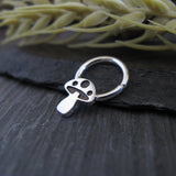 Mushroom Nose Septum Ring