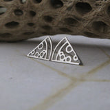 Pizza Slice Stud Earrings