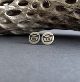 R.N. Nurse Hat Stud Earrings