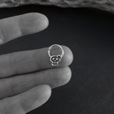 Sugar Skull Flower Septum Ring