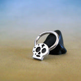 Sugar Skull Cross Septum Ring