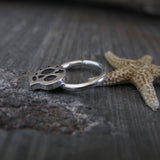 Sugar Skull Cross Septum Ring