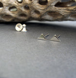 Isosceles Triangle Stud Earrings