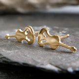 Violin Stud Earrings