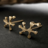 Vodka Molecule Stud Earrings