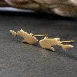 Whale Shark Stud Earrings