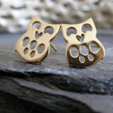 Owl Stud Earrings
