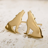 Wolf Stud Earrings