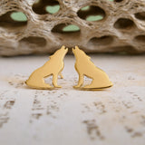 Wolf Stud Earrings