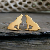 Wolf Stud Earrings