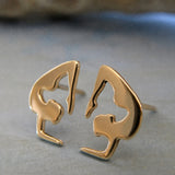 Yoga Scorpion Stud Earrings