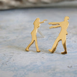 Zombie Killer Stud Earrings