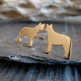 Australian Cattle Dog Stud Earrings