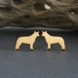 Australian Cattle Dog Stud Earrings