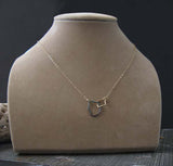 Mixed Metal Organic Link Necklace